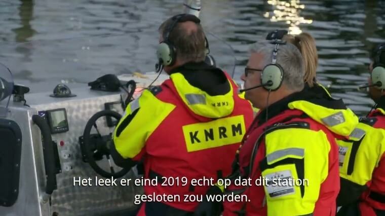 KNRM: redders te water