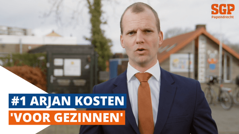 Arjan Kosten: 'Voor Papendrechtse gezinnen!'