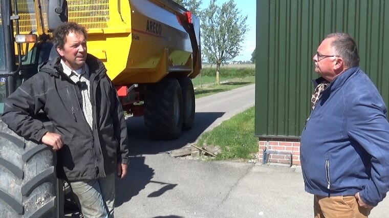 De boer op - aardappeloverschot