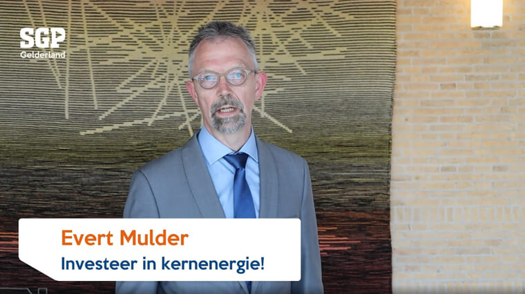 Gelderland moet investeren in kernenergie! | Evert Mulder
