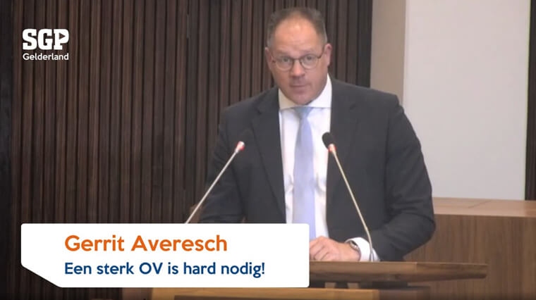 Een sterk OV is nodig! | Bijdrage Gerrit Averesch