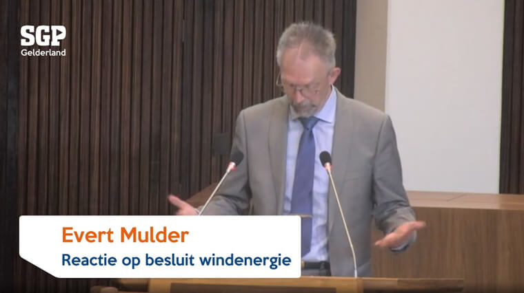 Besluit Windpark Zutphen | Bijdrage Evert Mulder