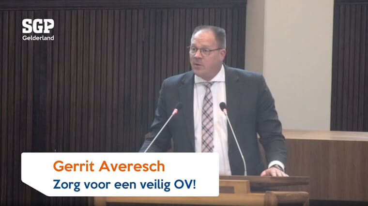 Samen voor een veilig OV! | Bijdrage Gerrit Averesch
