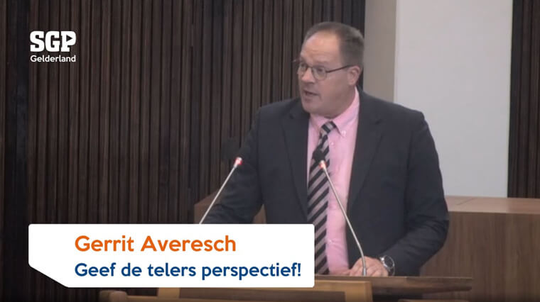 Geef perspectief aan onze telers! | Gerrit Averesch