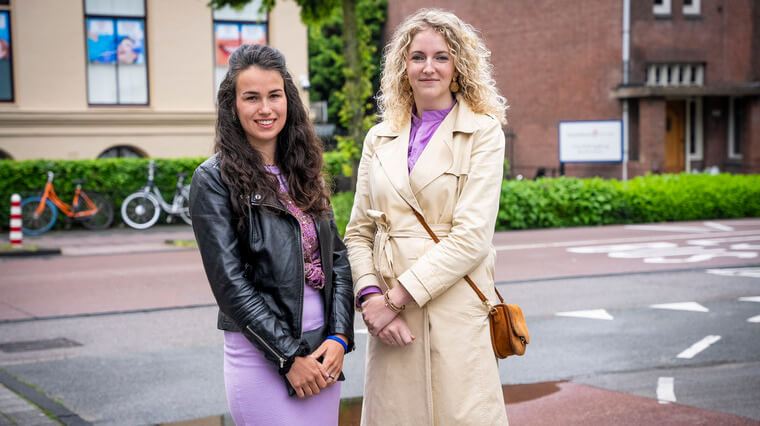 Dirkje Slingerland en Dingena de Ruiter | waaksters bij abortusklinieken
