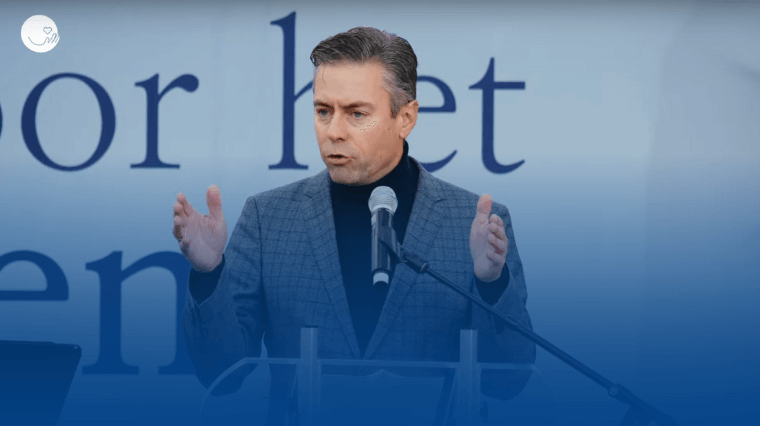 39.000 abortussen mag dit kabinet niet onverschillig laten - Stoffer bij de Mars voor het Leven
