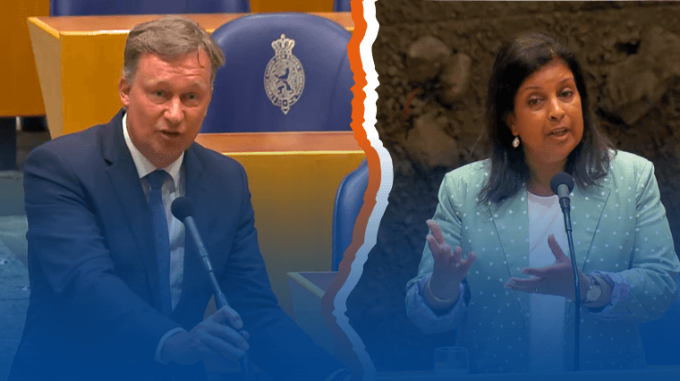 'Bizar dat UvA onderhandelt met activisten en raddraaiers' - Van Dijk bij #vragenuur