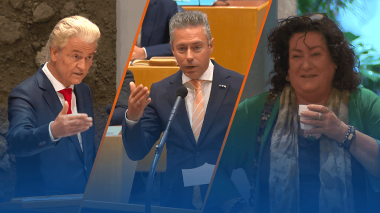 Stoffer verrast Wilders met koekje van eigen deeg