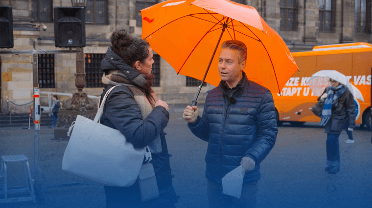 De christelijke feestdagen hooghouden!' - Stoffer op de Dam