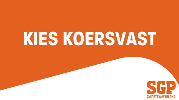 Kies KOERSVAST, Stem SGP!