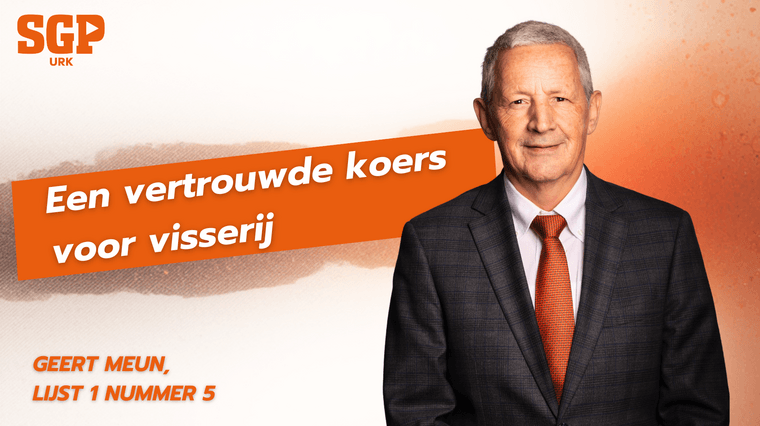 Een vertrouwde koers voor de visserij