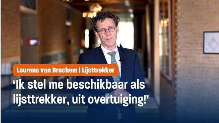 'Ik stel me beschikbaar, met overtuiging'