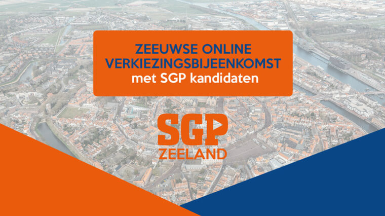 Zeeuwse online verkiezingsbijeenkomst