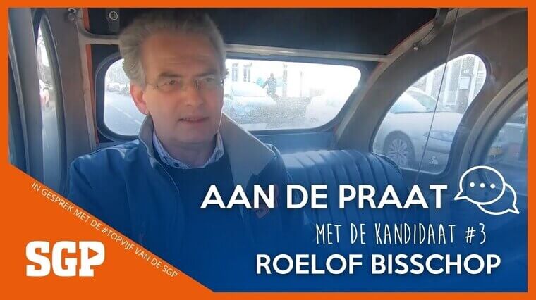 Aan de praat met de kandidaat | #3 Roelof Bisschop
