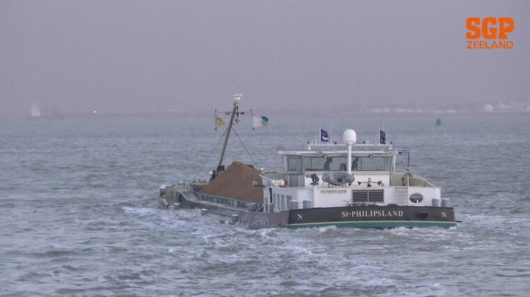 SGP vaart mee op binnenvaartschip Philipskercke II