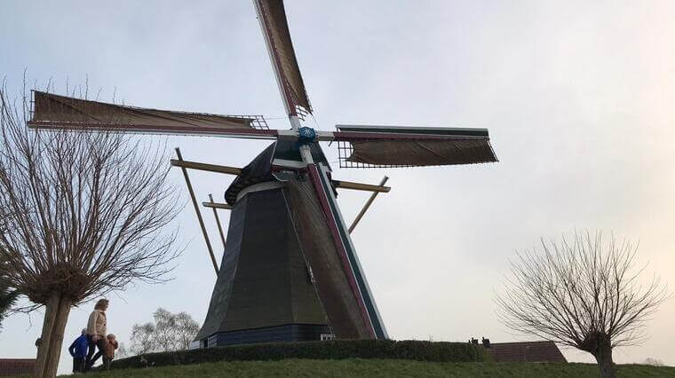 Op bezoek bij Molen Nooit Gedacht in Arnemuiden
